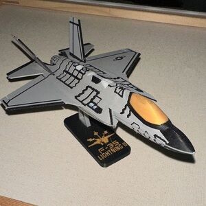 3D printed F-35 Lightning II Model Aircraft